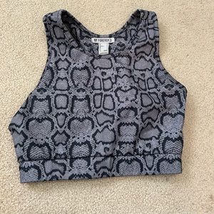 Printed active top
